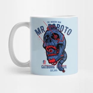 Tokebi's Mr. Roboto Cyberpunk Skull Mug